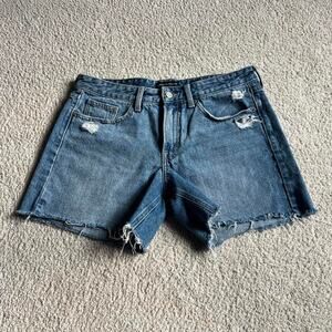 Lucky brand mid rise boyfriend shorts